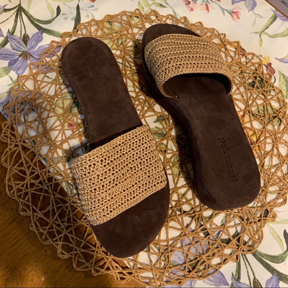 Jeffrey Campbell Mix Up Platform Slide